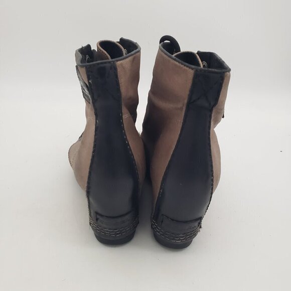 Sorel PDX Lexie Leather Wedge Boots Womens Size 10 - Picture 6 of 12